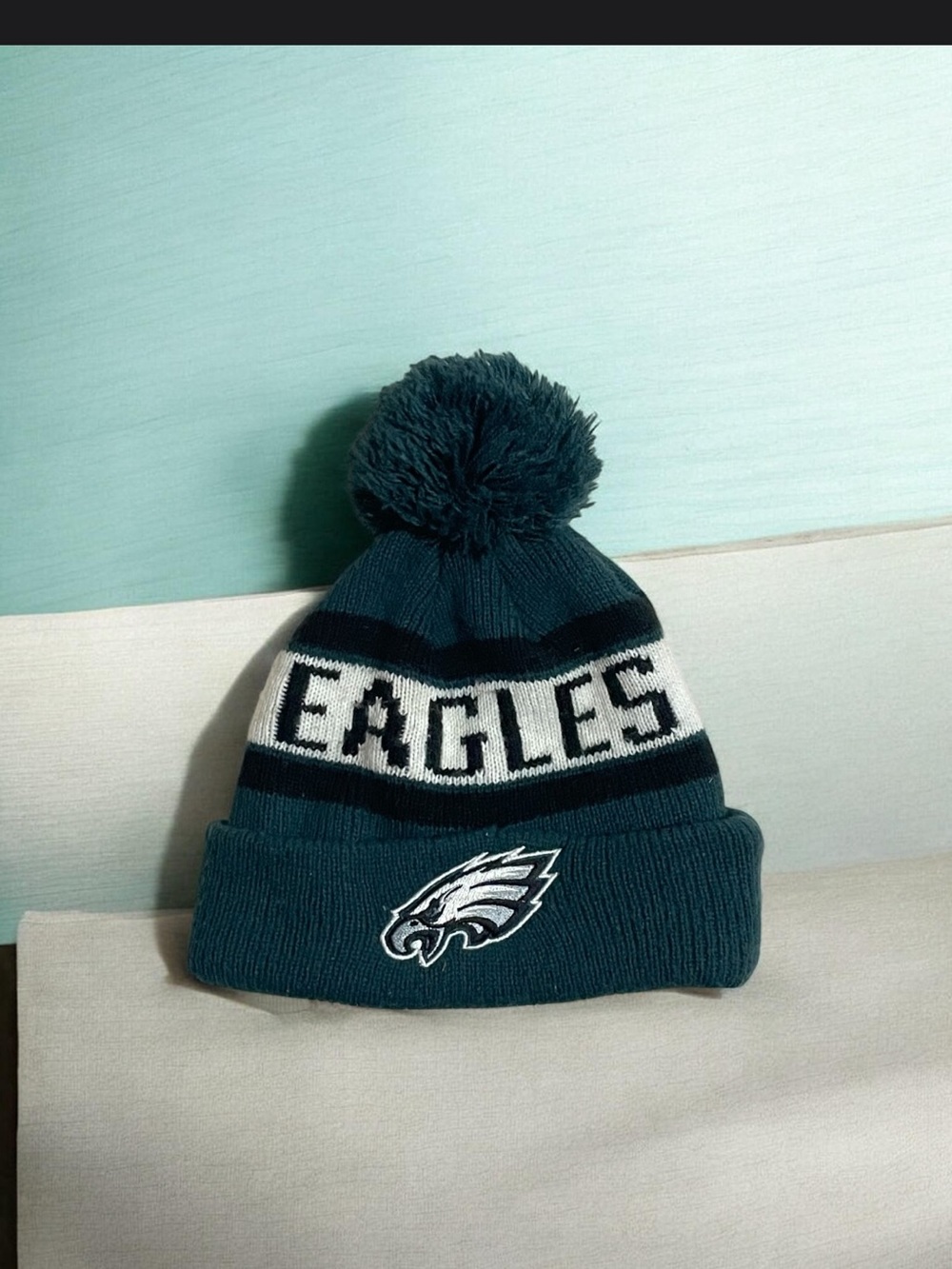 Unisex NFL Philadelphia Eagles Pom Beanie